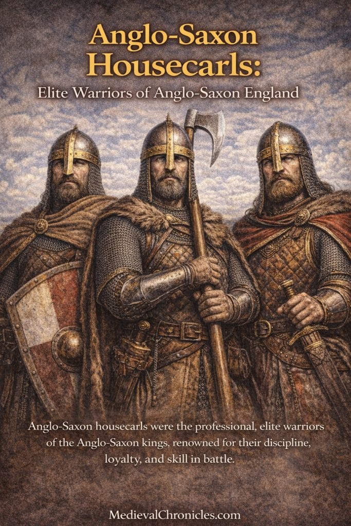 Medieval Foot Soldiers: The Backbone of Warfare in the Middle Ages 5 Anglo Saxon Housecarls