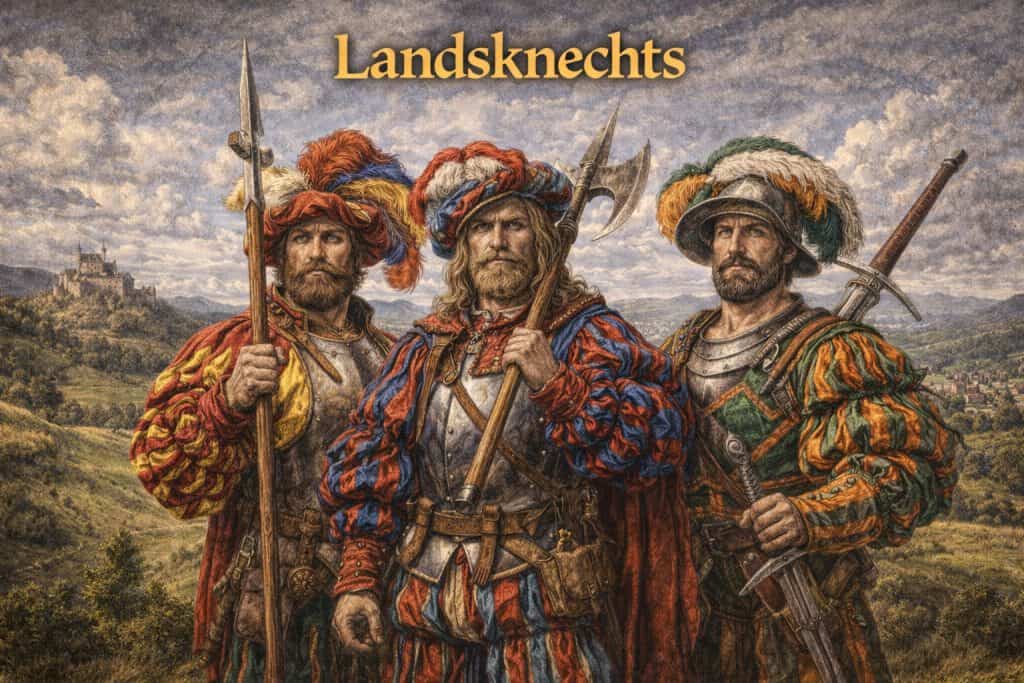 Medieval Foot Soldiers: The Backbone of Warfare in the Middle Ages 6 Landsknechts Medieval Soldiers